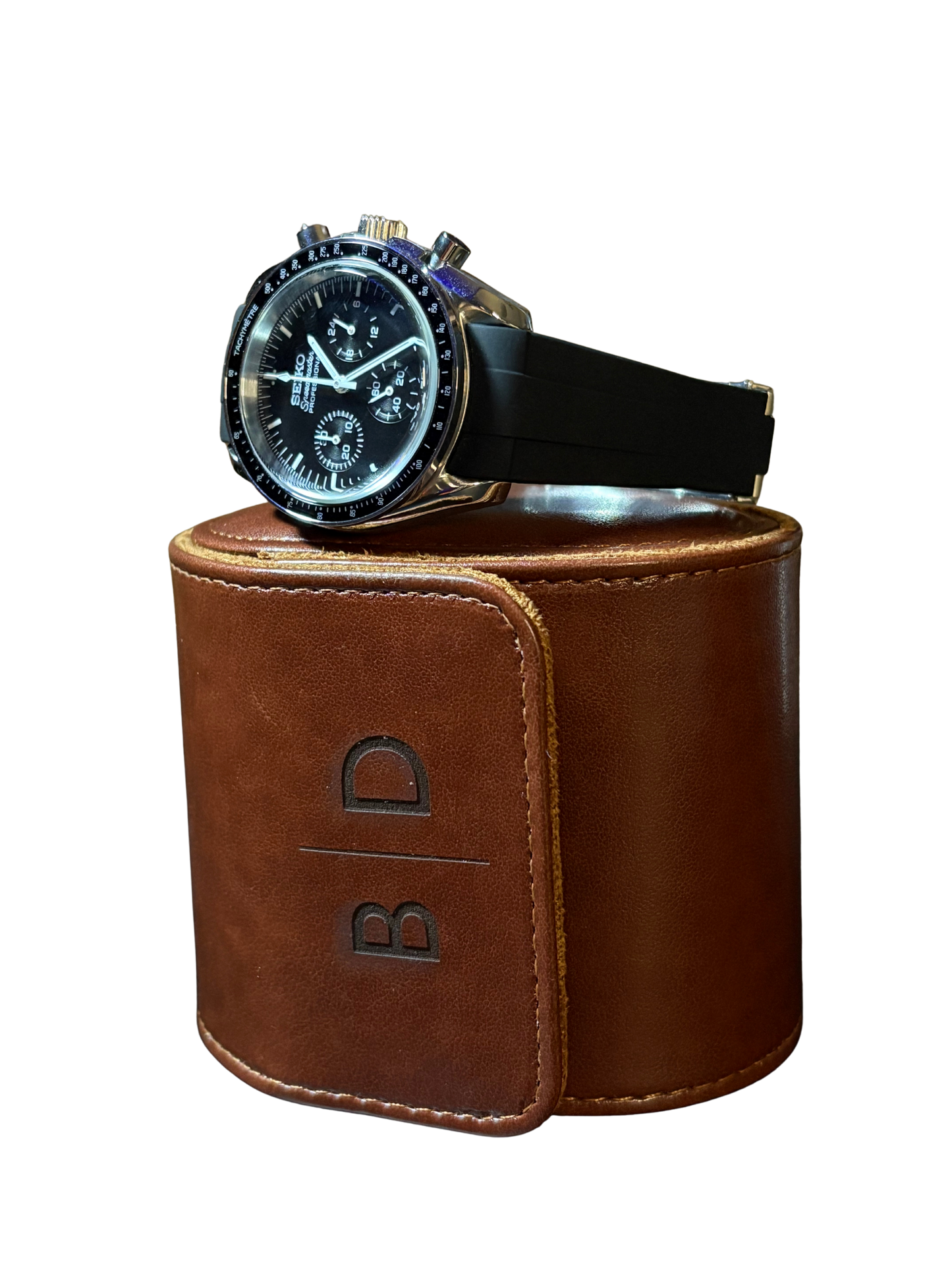 The Racer - Silver/ Black Dial