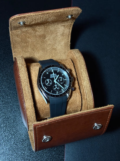 The Racer - Silver/ Black Dial