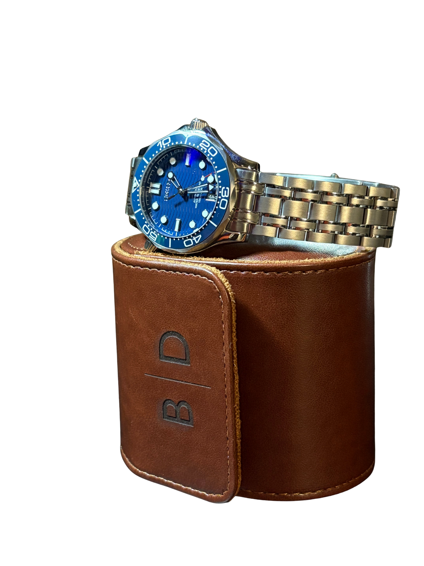 The Diver Silver/Blue